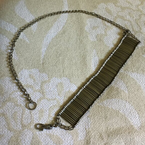 Unique Vintage Metal and Chain Bohemian Belt - Picture 4 of 12